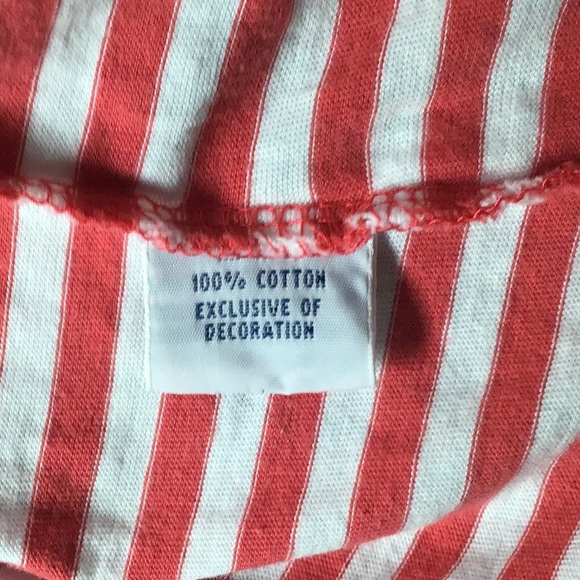 🔅SALE🔅Ralph Lauren Polo shirt, Classic Med. Red/white stripes, breast pocket. - Picture 6 of 6